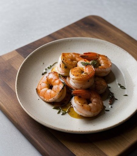 Sauteed Shrimp Bread recipe image
