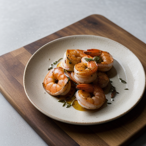 Sauteed Shrimp Bread recipe image