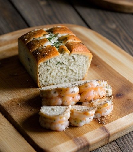 Sauteed Shrimp Bread recipe image