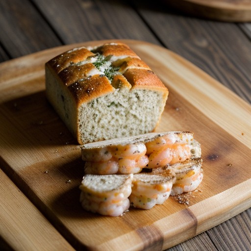 Sauteed Shrimp Bread recipe image