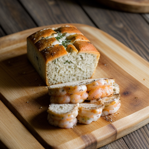 Sauteed Shrimp Bread recipe image