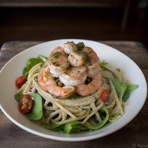 Sauteed Shrimp Salad recipe image