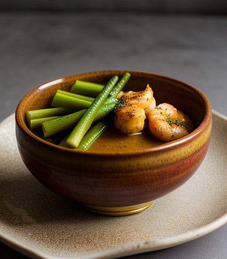 Sauteed Shrimp With Curried Banana Sauce recipe image