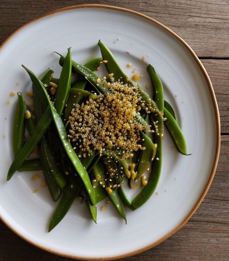 Sauteed Snow Peas B1 recipe image