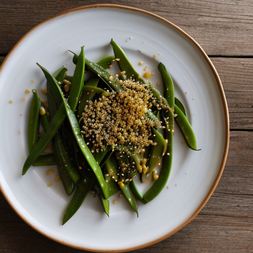 Sauteed Snow Peas B1 recipe image