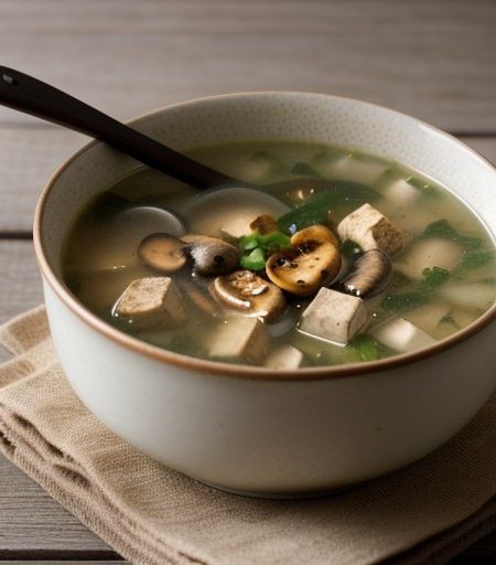 Sauteed Tofu Soup recipe image