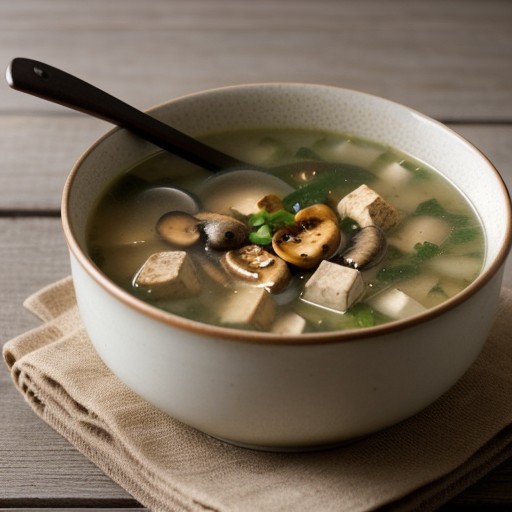 Sauteed Tofu Soup recipe image