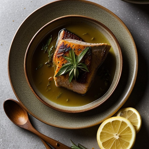 Sauteed Turkey With Citrus Currant Sauce recipe image