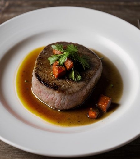 Sauteed Veal Steak With Paprika recipe image