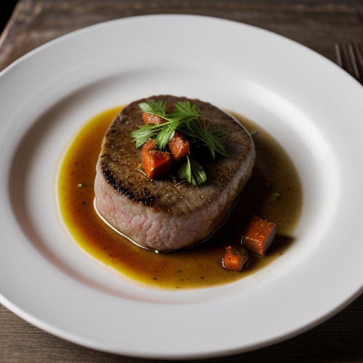 Sauteed Veal Steak With Paprika recipe image