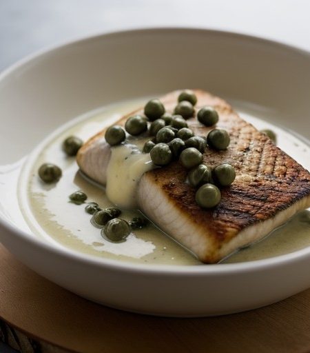 Sauteed Whitefish With Caper Sauce recipe image