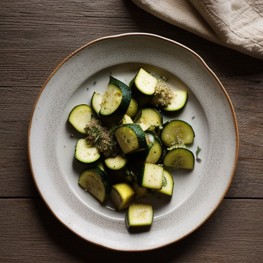 Sauteed Zucchini With Herbs recipe image