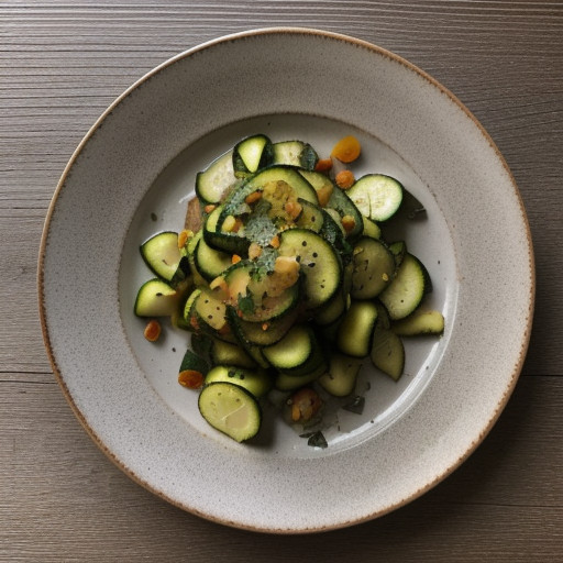 Sauteed Zucchini With Lemon recipe image