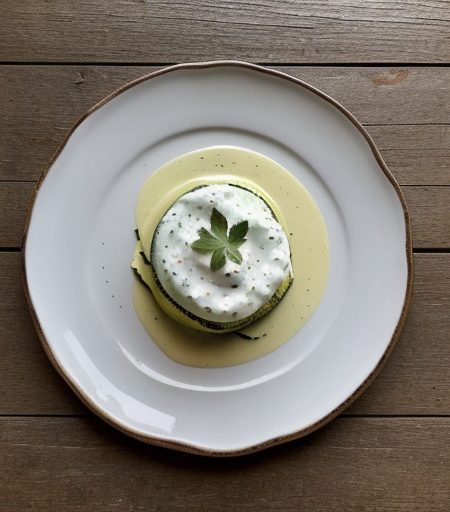 Sauteed Zucchini With Yogurt & Herbs recipe image