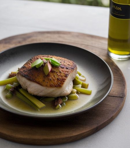 Saut of Chicken With Apples & Leeks recipe image