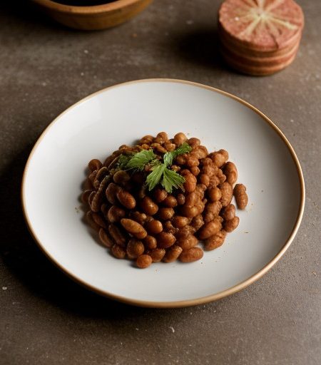 Savory Baked Beans With Sausage recipe image