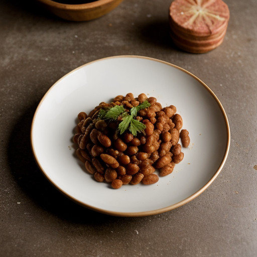 Savory Baked Beans With Sausage recipe image