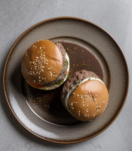 Savory Beef Burgers recipe image