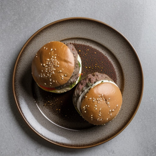 Savory Beef Burgers recipe image