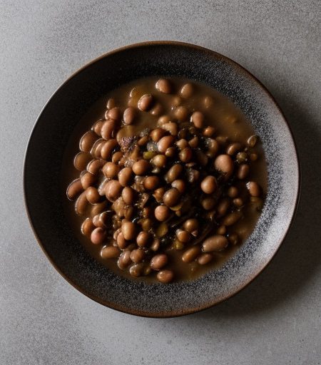 Savory Black-Eyed Peas With Bacon recipe image
