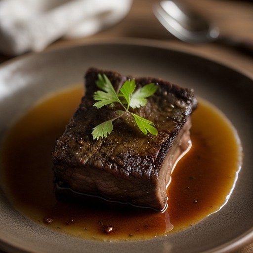 Savory Braised Short Ribs recipe image