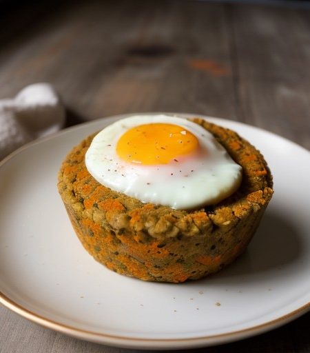 Savory Carrot Pudding recipe image