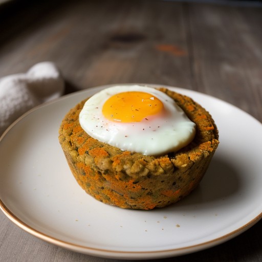 Savory Carrot Pudding recipe image