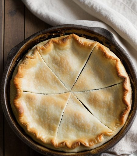 Savory Chicken Pot Pies recipe image