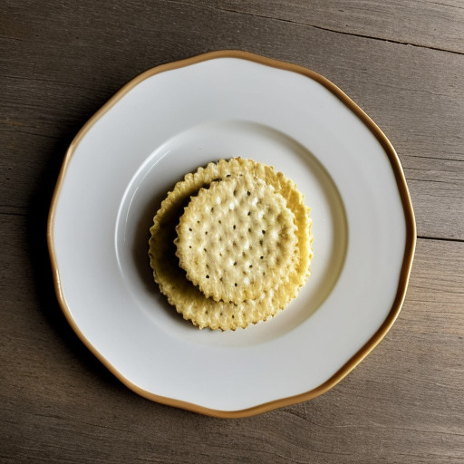 Savory Corn Meal Wafers recipe image