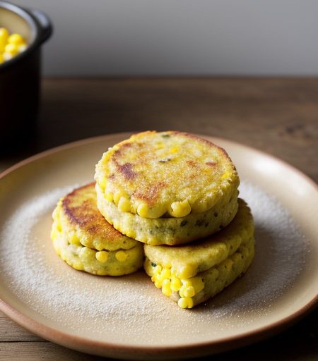 Savory Corncakes recipe image