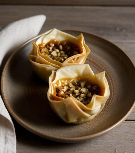 Savory Filo Cheese Cups recipe image
