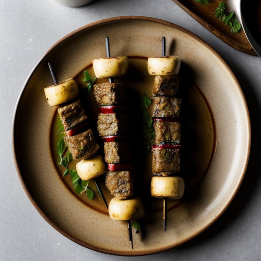 Savory Lamb Kabobs recipe image
