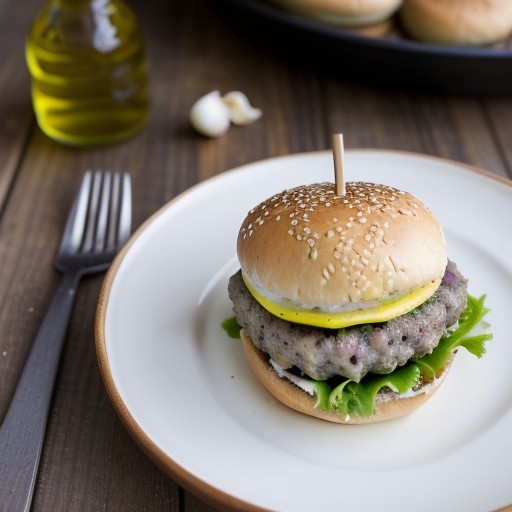 Savory Mushroom Hamburgers recipe image