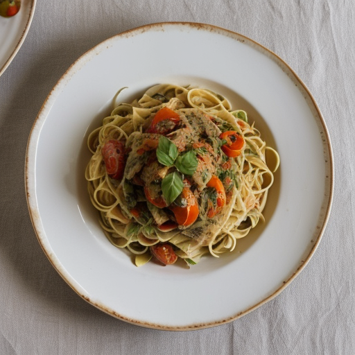 Savory Pasta Primavera recipe image