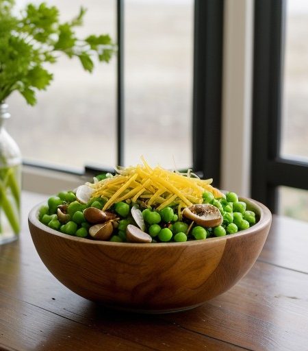 Savory Pea Salad recipe image