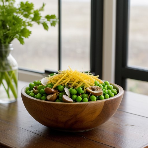 Savory Pea Salad recipe image
