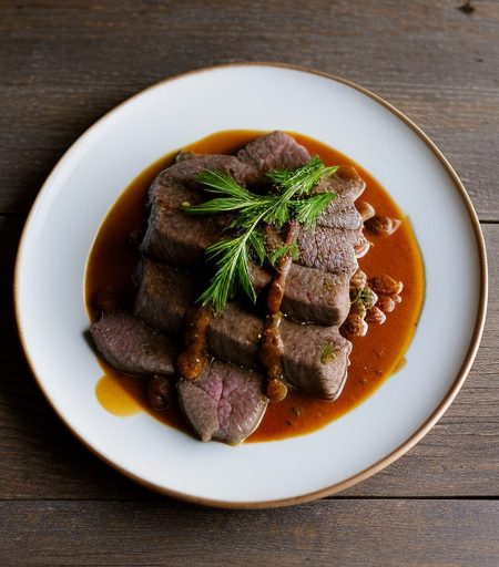 Savory Pepper Steak recipe image