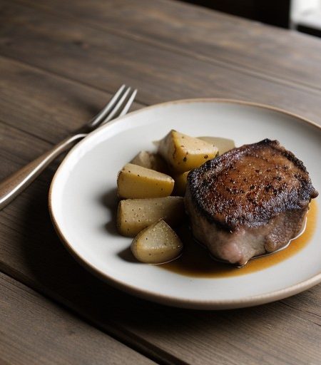 Savory Pork N Potatoes recipe image