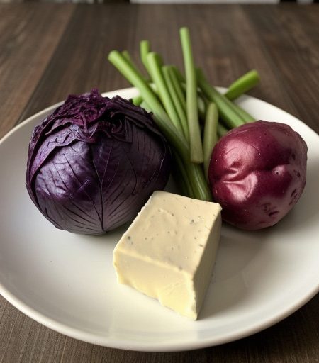 Savory Red Cabbage and Red Potatoes recipe image