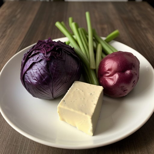 Savory Red Cabbage and Red Potatoes recipe image