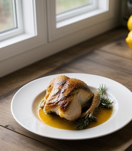 Savory Roast Chicken recipe image
