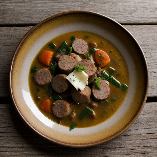 Savory Sausage Stew recipe image
