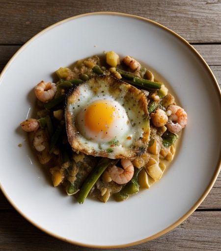 Savory Seafood Trio Casserole recipe image