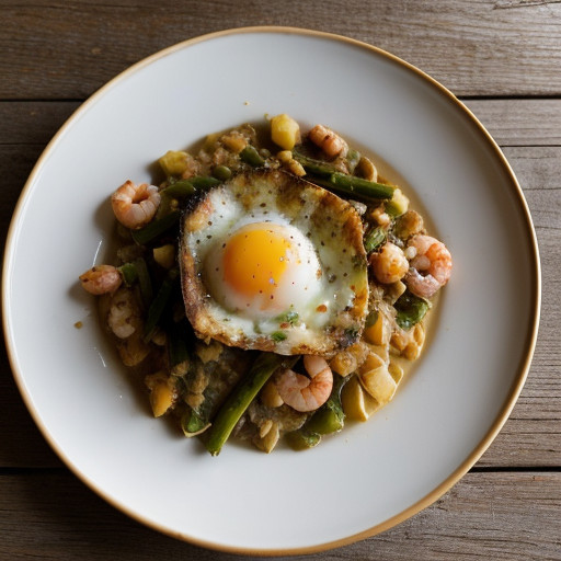 Savory Seafood Trio Casserole recipe image