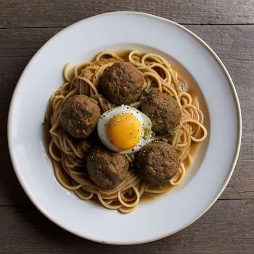 Savory Spaghetti & Meatballs recipe image