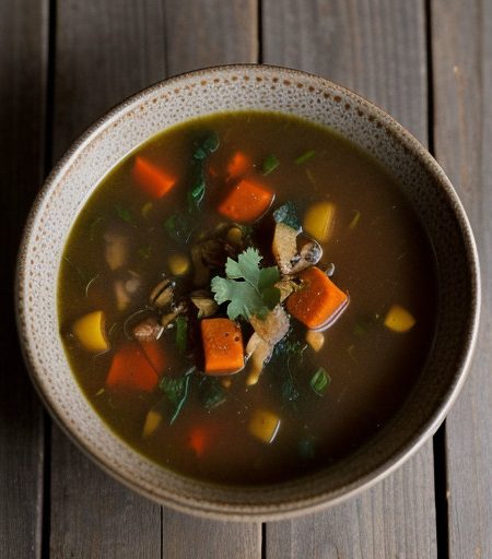 Savory Vegetable Soup recipe image
