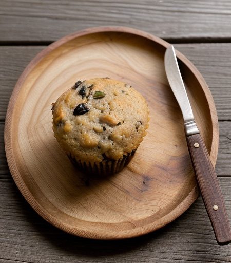 Savory Wild Rice Dinner Muffins recipe image
