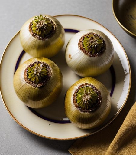 Savory Wild Rice Stuffed Onions recipe image