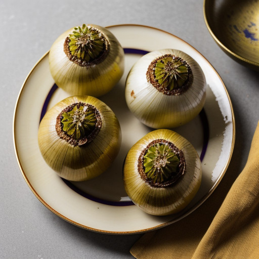 Savory Wild Rice Stuffed Onions recipe image