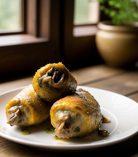 Savoury Baked Chicken Legs recipe image